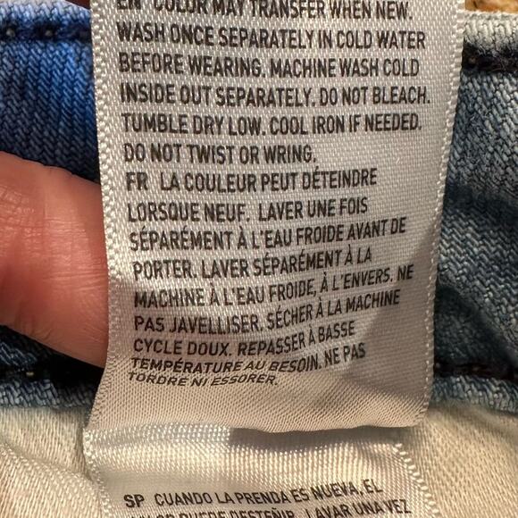 American Eagle Original Straight Flex Men's 32 x 34 Medium Wash Blue Jeans - Picture 7 of 9